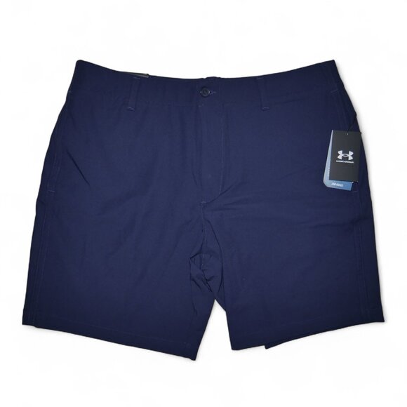 Under Armour Iso-Chill Golf Shorts Men's Size 38 Navy Blue NWT - Picture 13 of 16